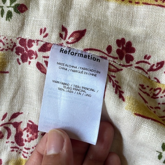 Reformation Overland Linen top - Picture 6 of 6